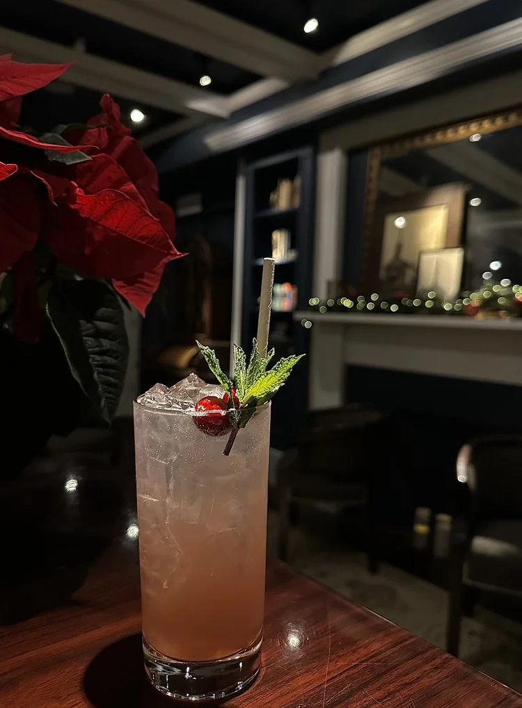 Cocktail at the Sanctuary bar
